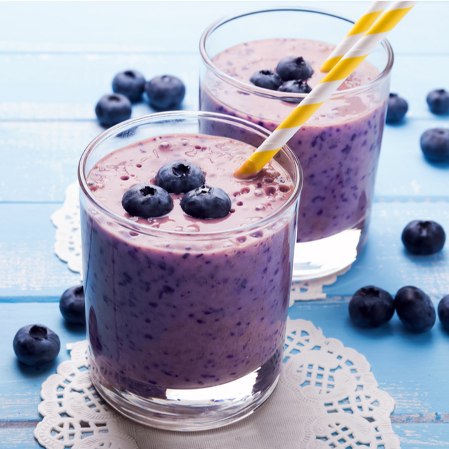 blueberry smoothie