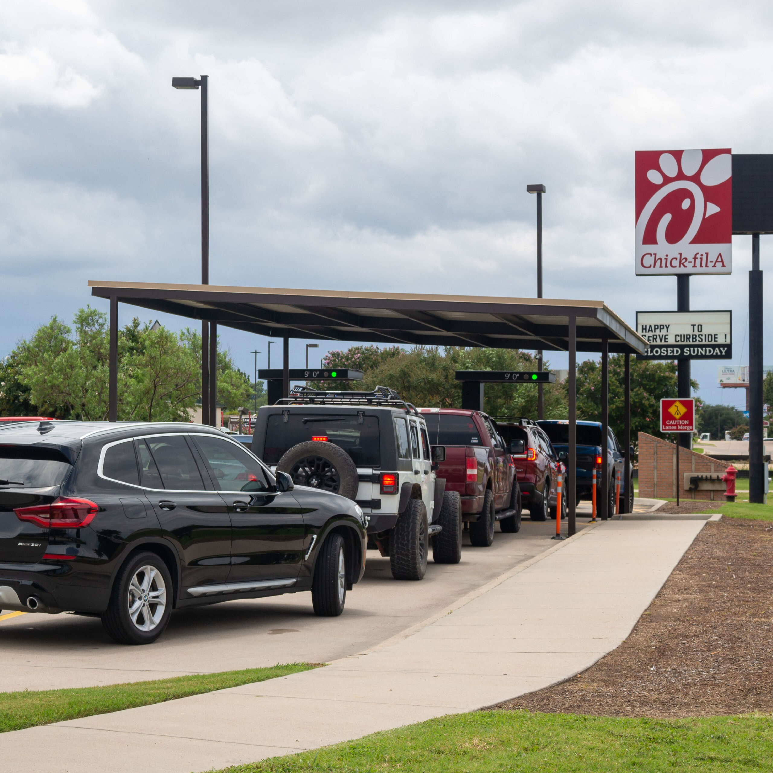 chick fil a drive thru