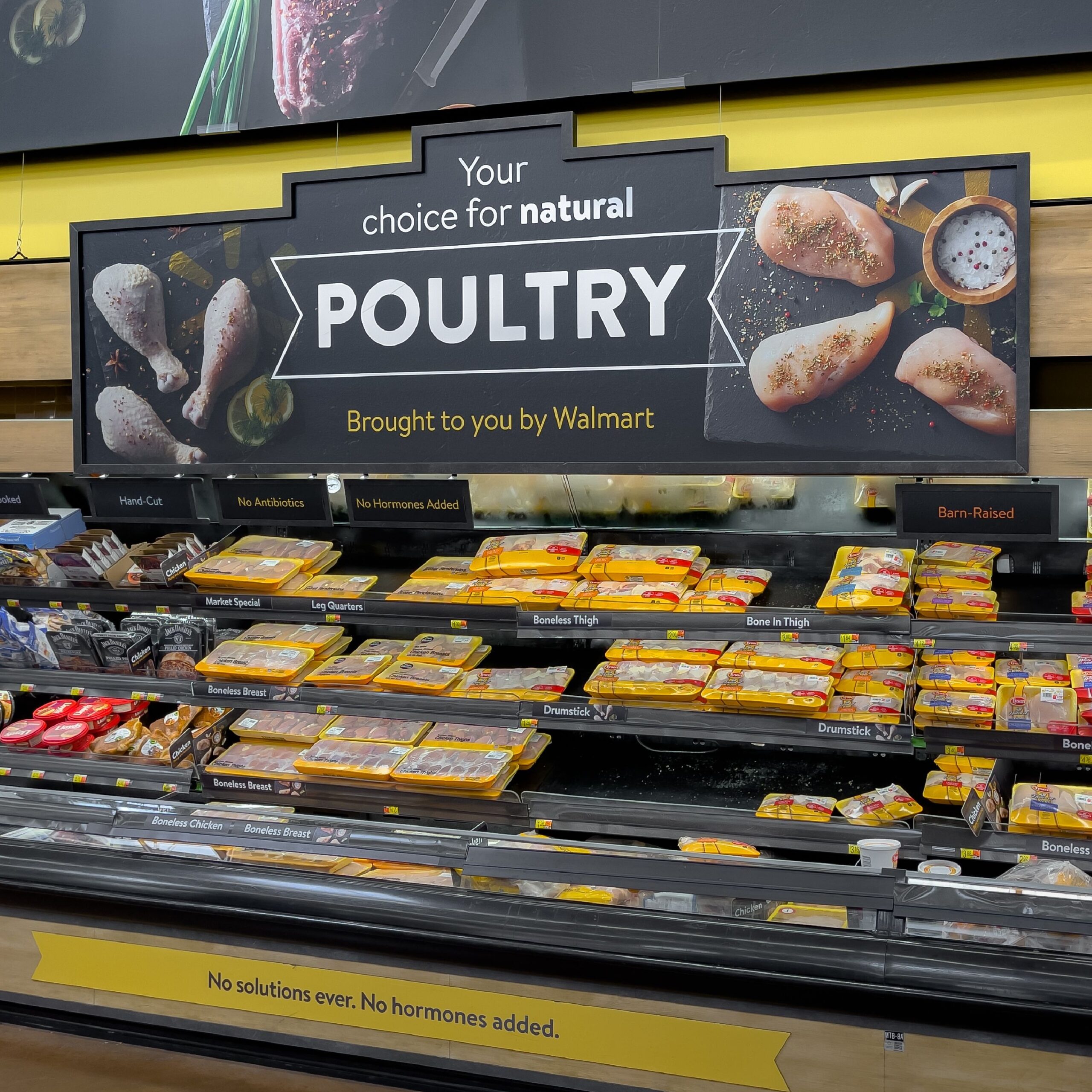 walmart poultry section