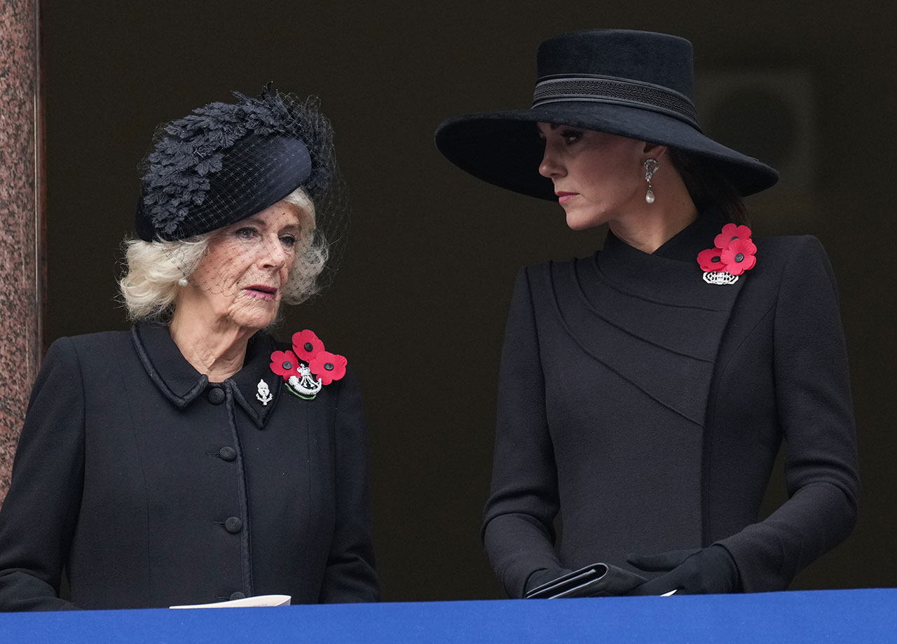 Queen Camilla and Kate Middleton Remembrance Sunday November 2022