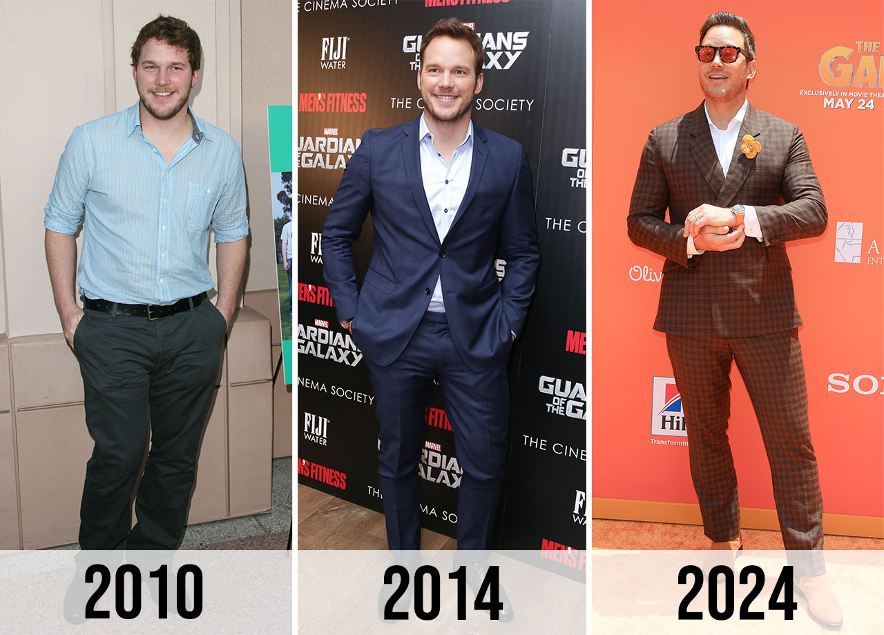 Chris Pratt weight loss 2010 2014 2024