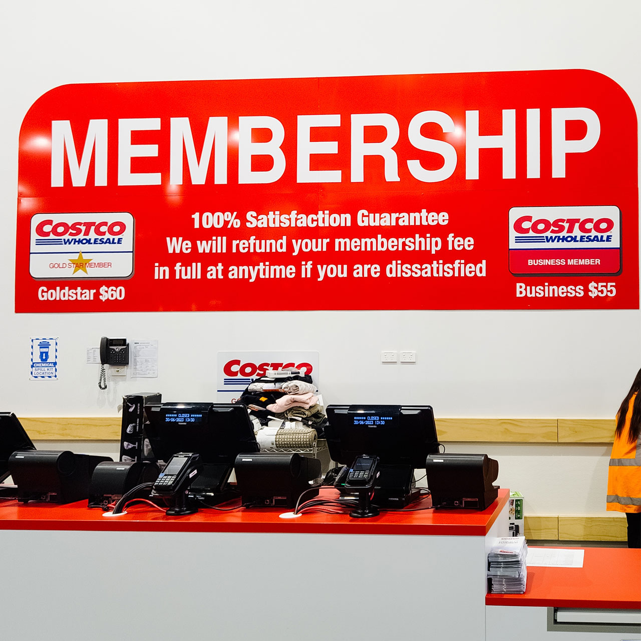 Costco Membership Counter