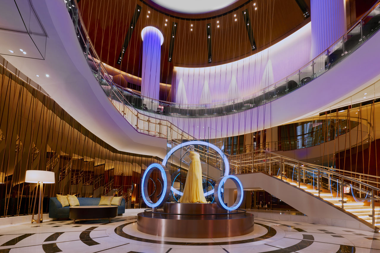 Hard Rock Hotel New York Main entrance display