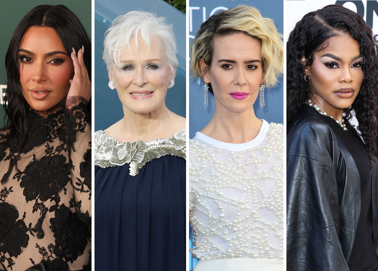 Kim Kardashian Sarah Paulson Glenn Close Teyana Taylor