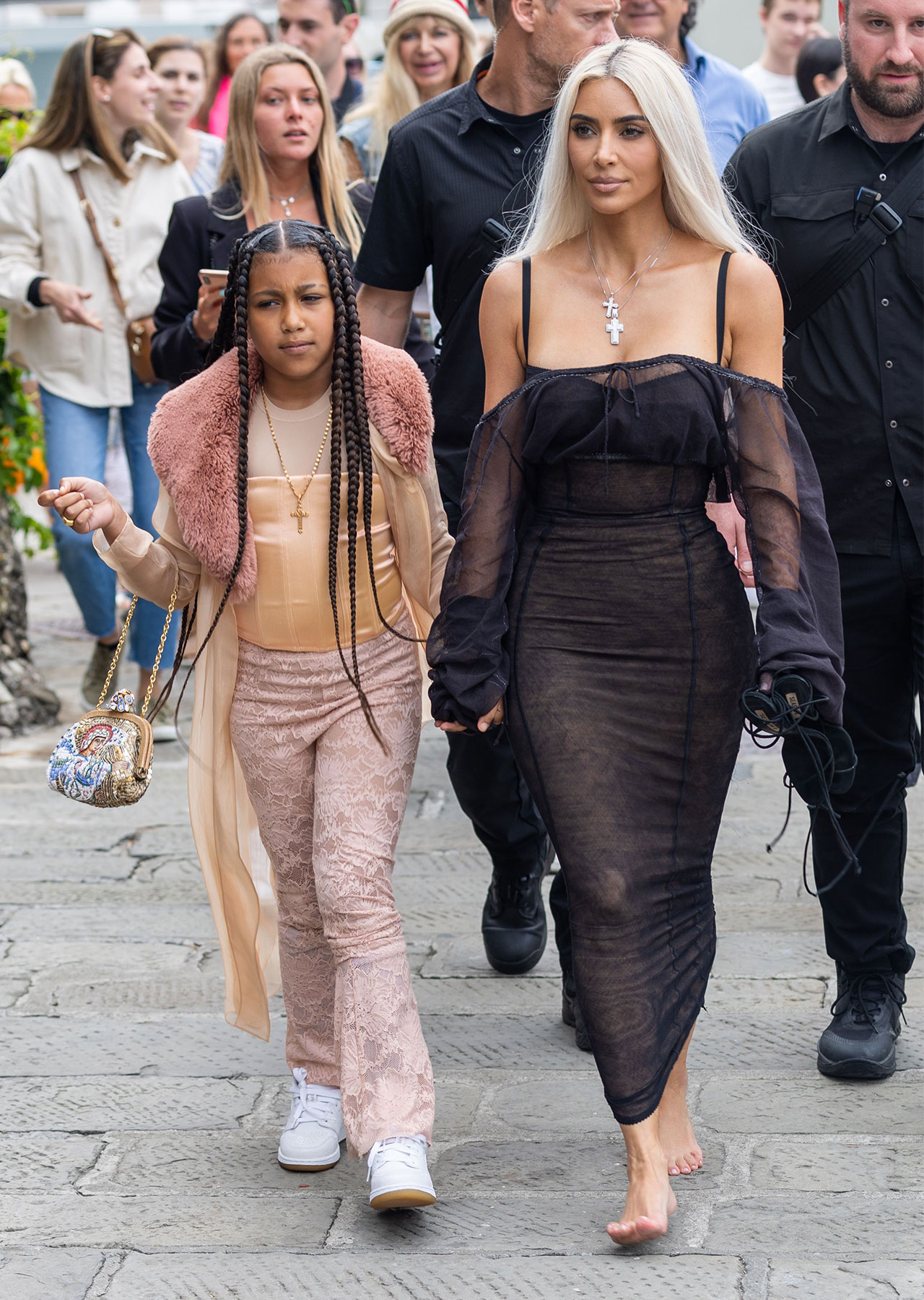 kim kardashian north west portofino italy