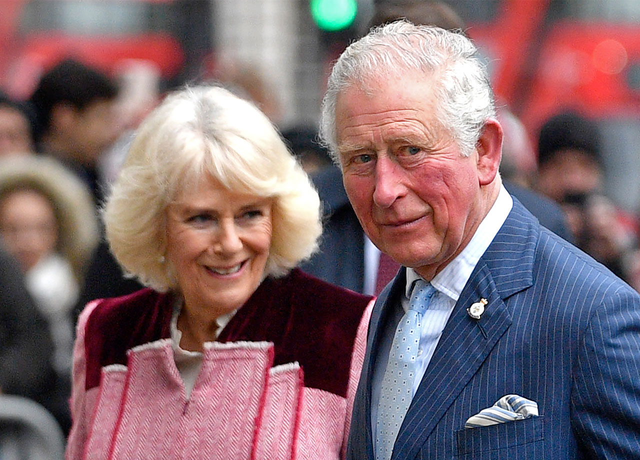 King Charles and Queen Camilla visit the Cabinet Office in London