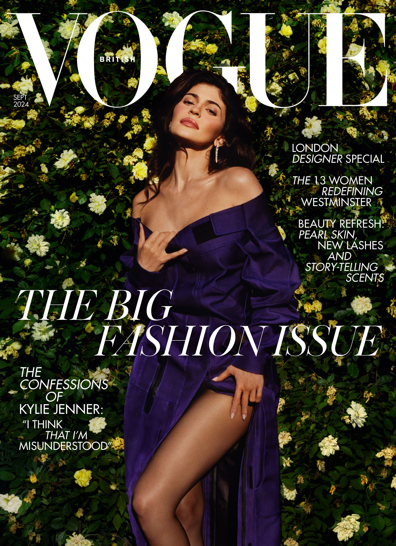 Kylie Jenner British Vogue September issue 2024 cover