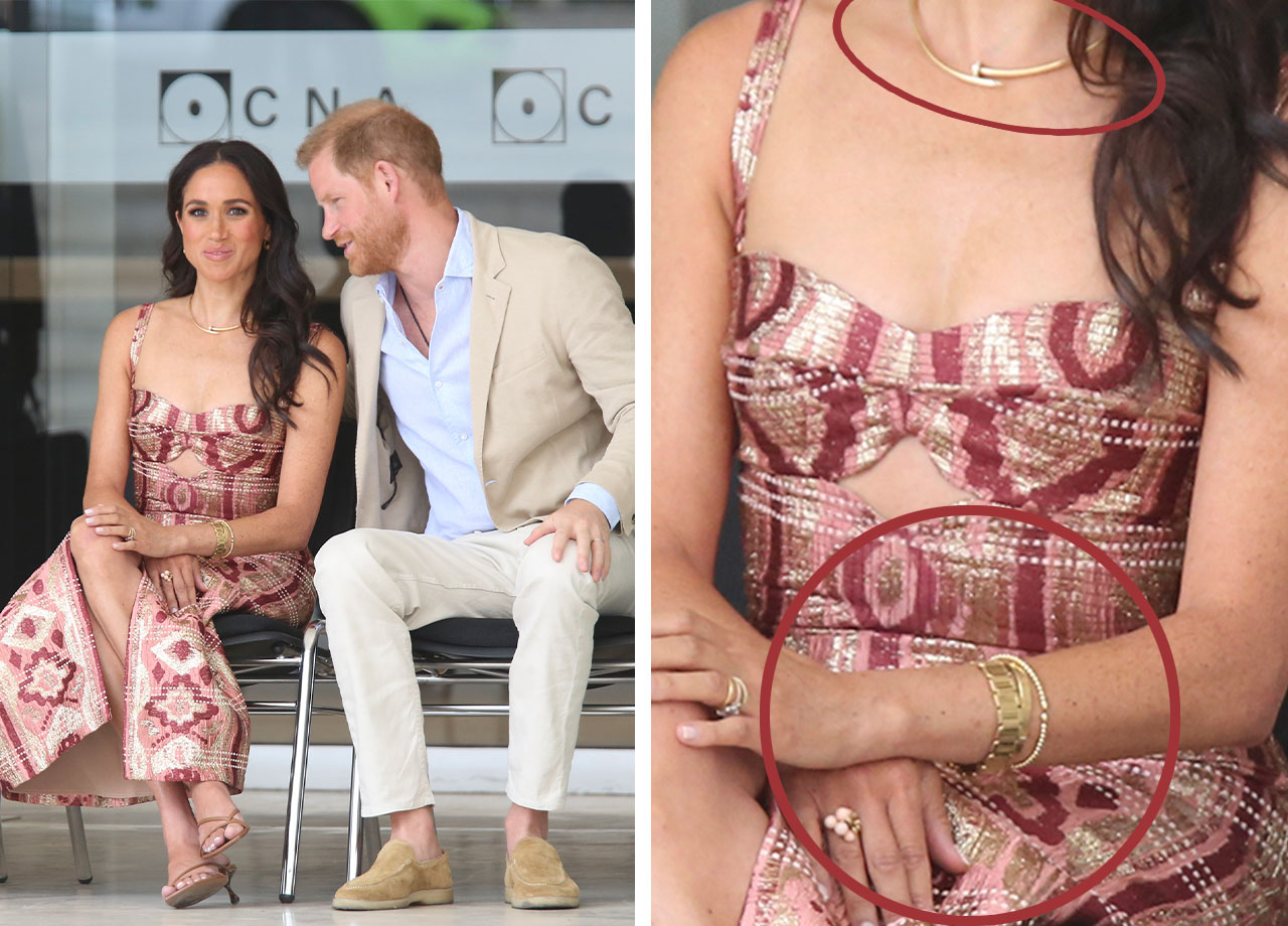 Meghan Markle and Prince Harry in Colombia