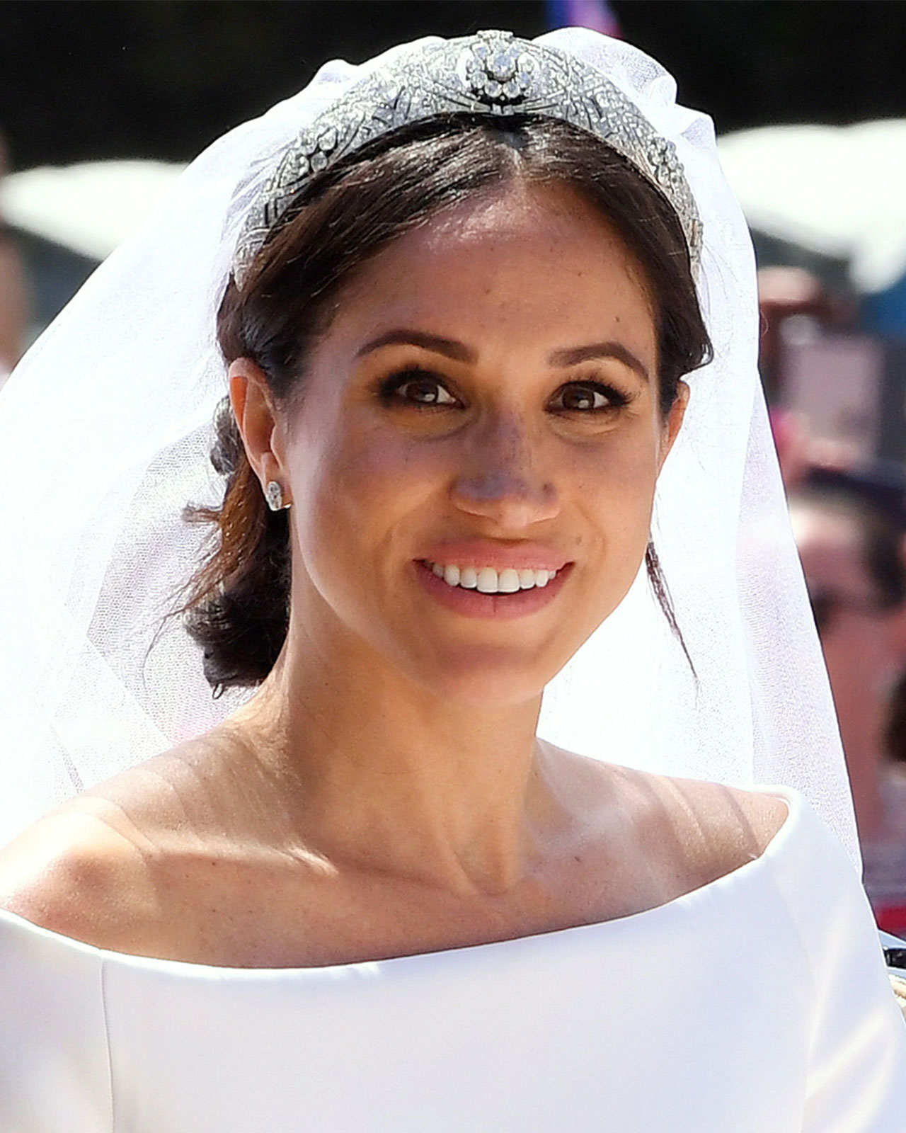 Meghan Markle on her wedding day May 2018