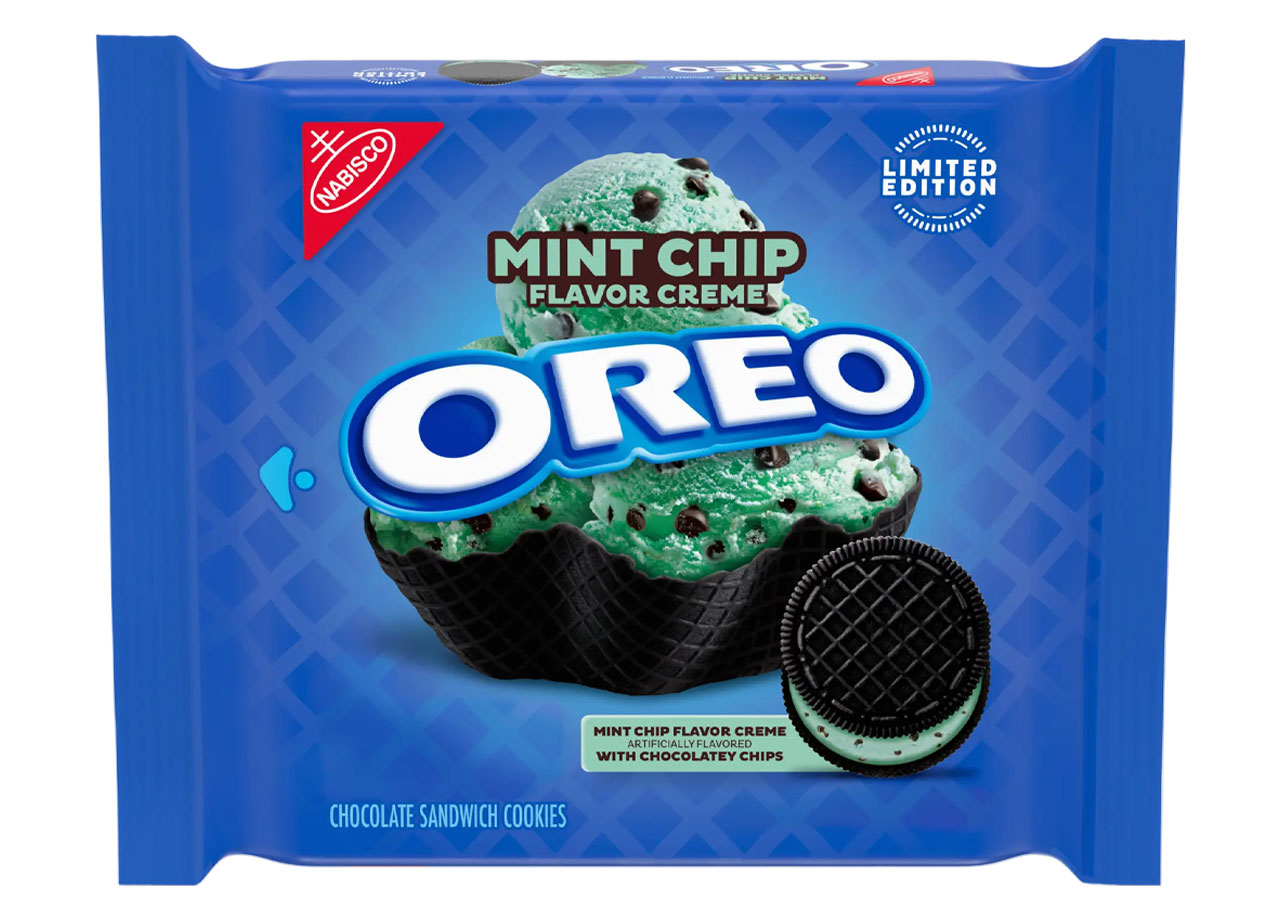 mint chip oreos