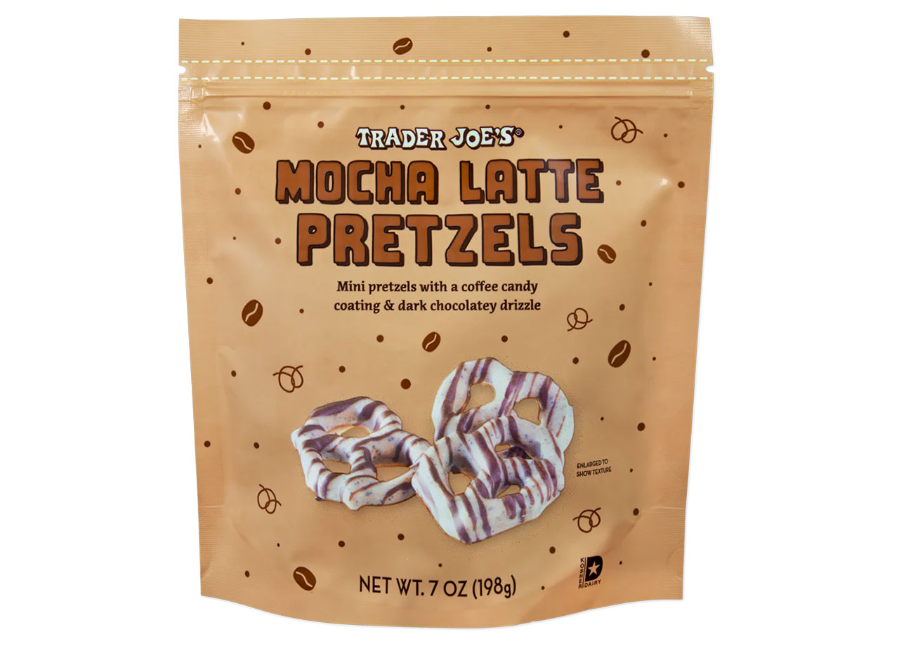 mocha latte pretzels