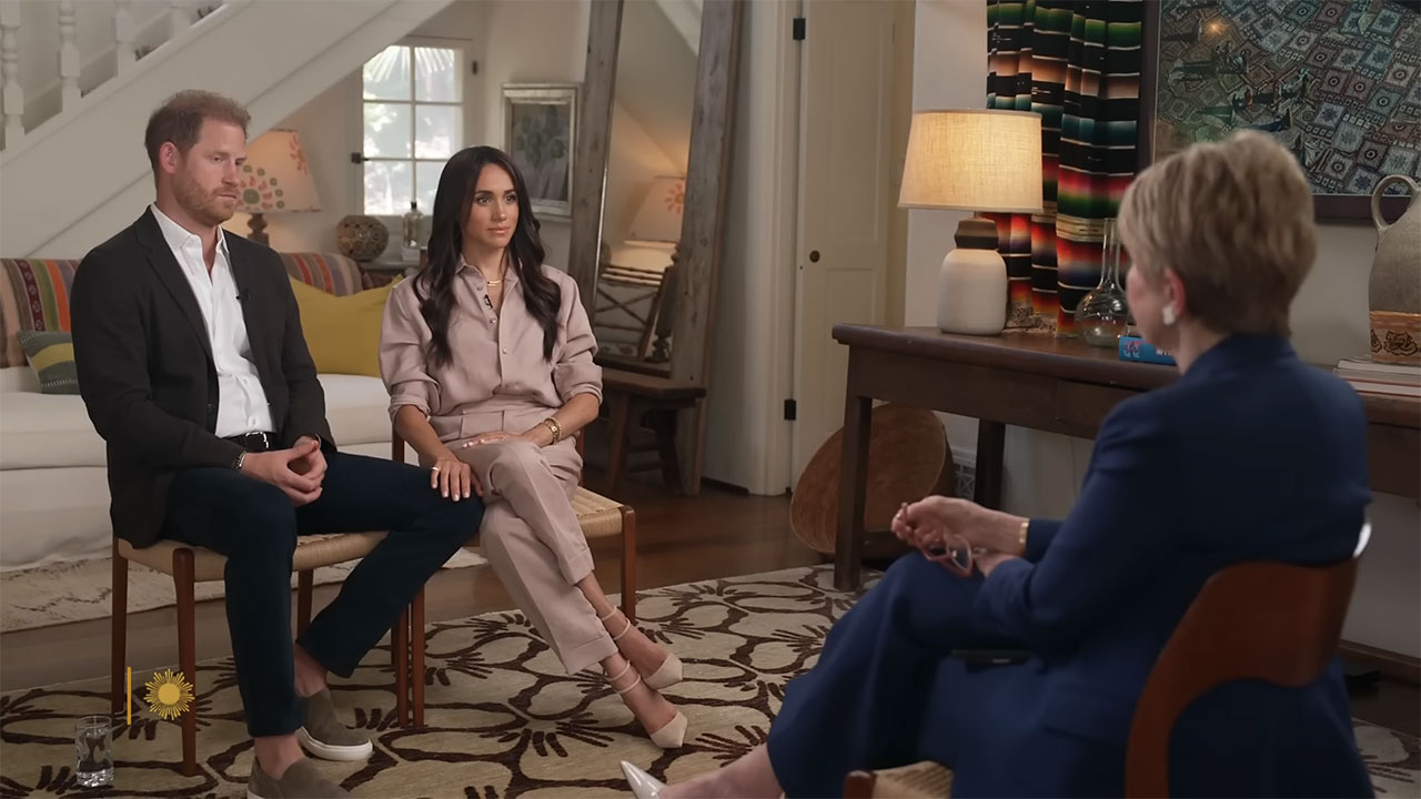 Prince Harry and Meghan Markle interview on CBS with Jane Pauley