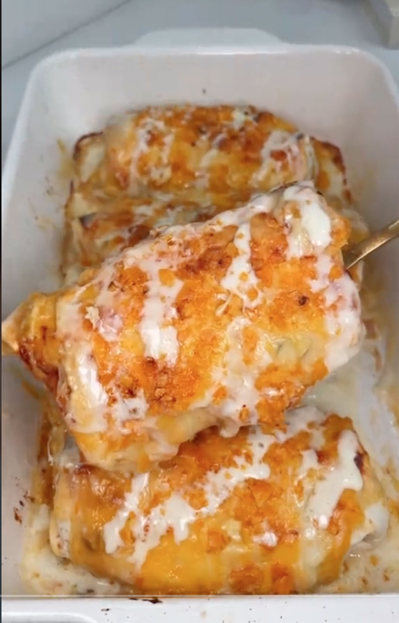 queso-rito enchiladas by makayla thomas fit