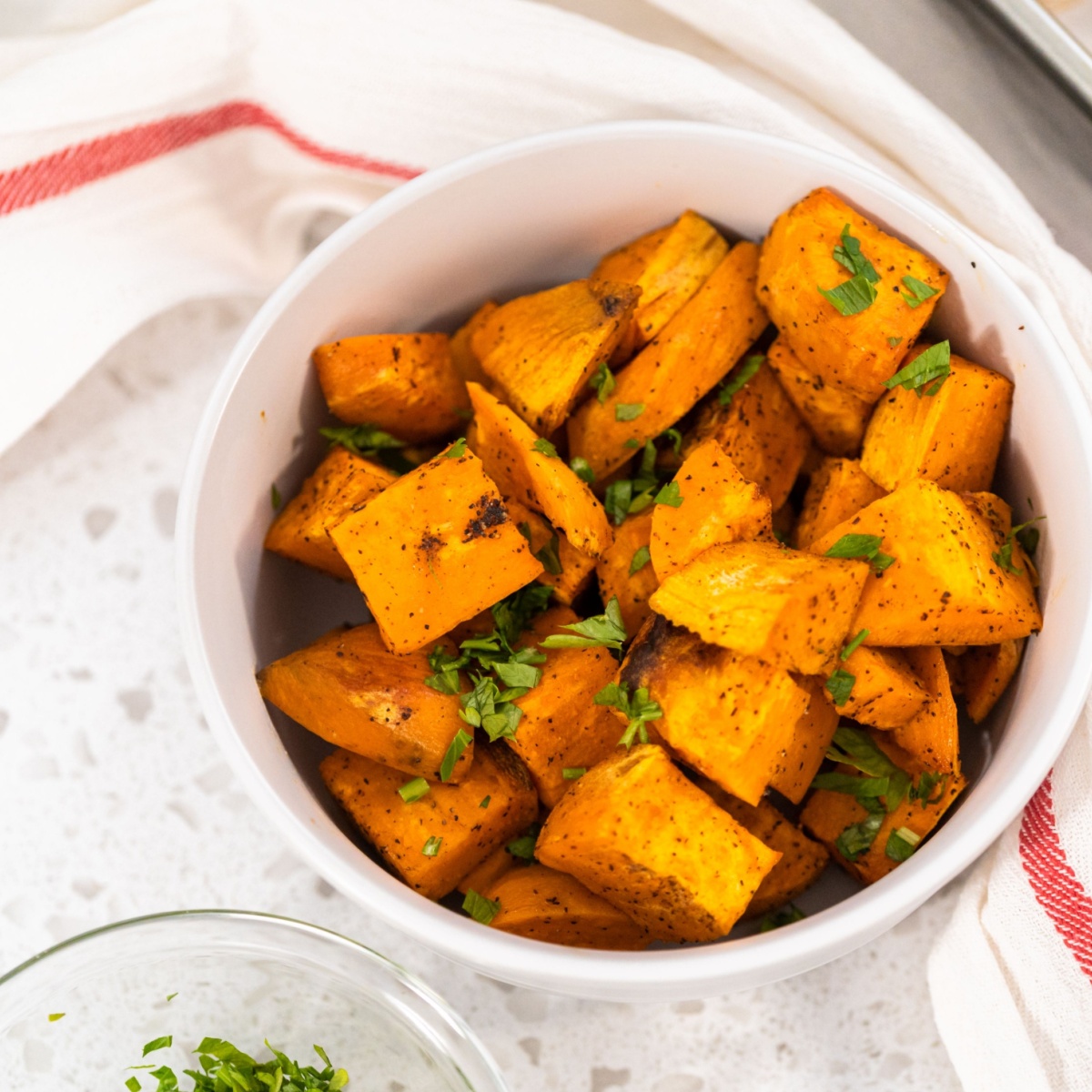 bowl of sweet potatoes