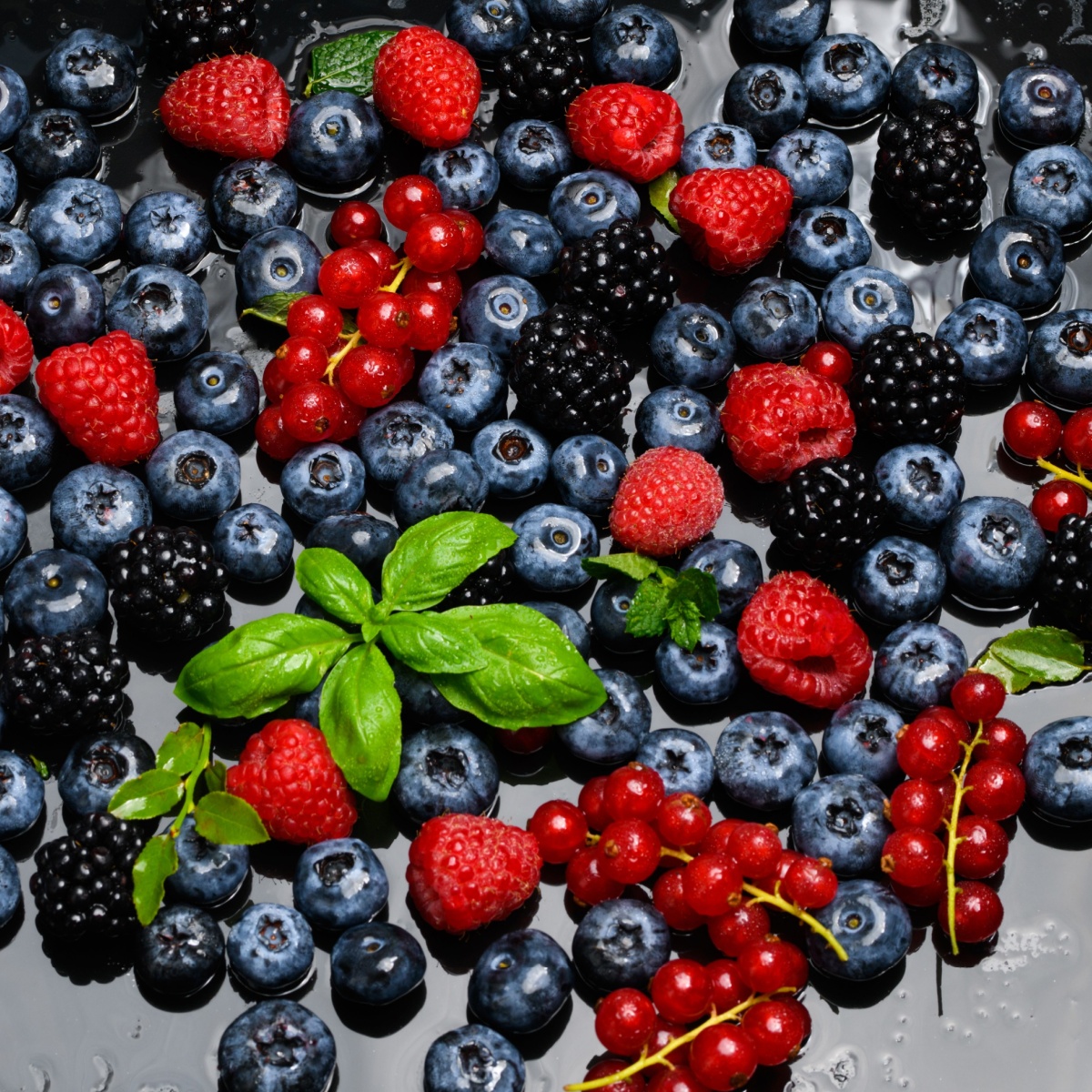 various berries