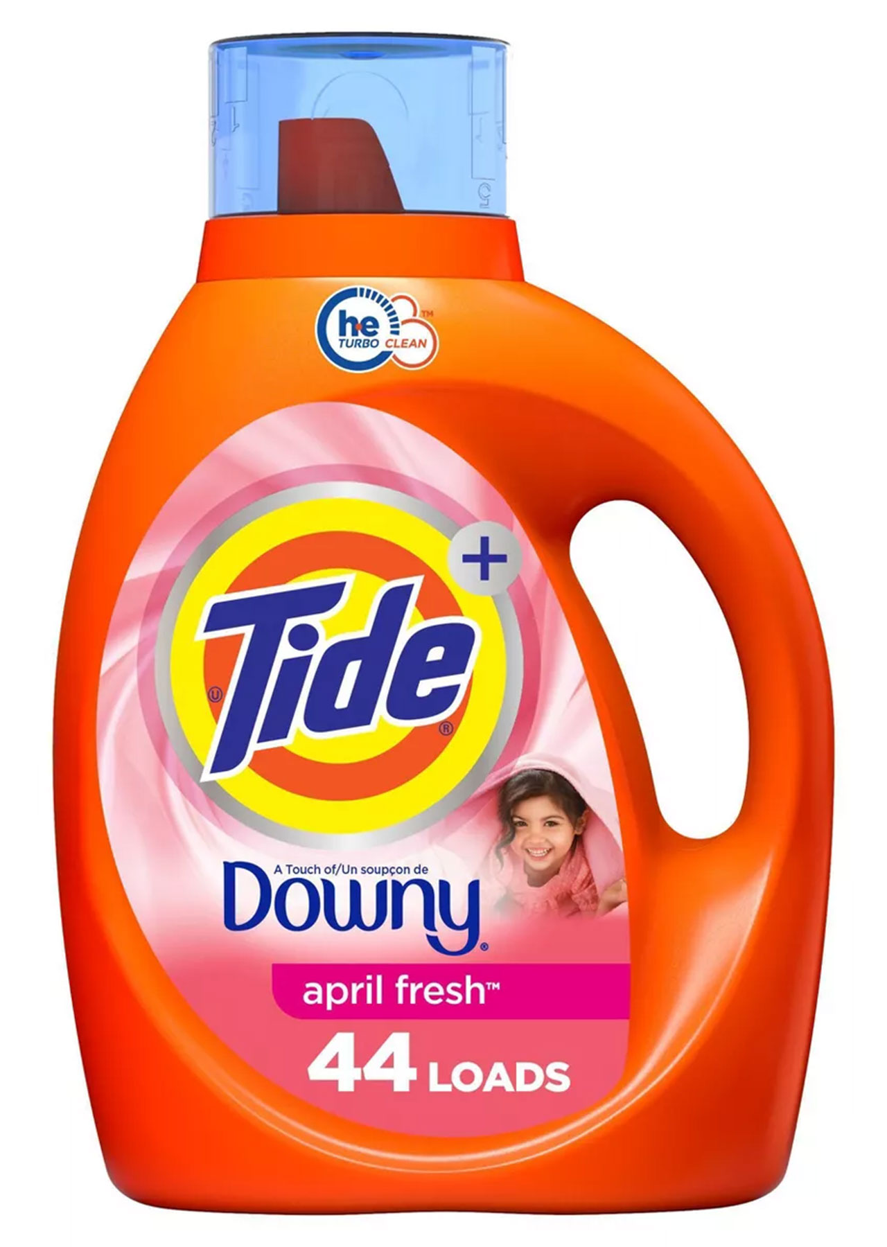 tide with downy liquid detergent