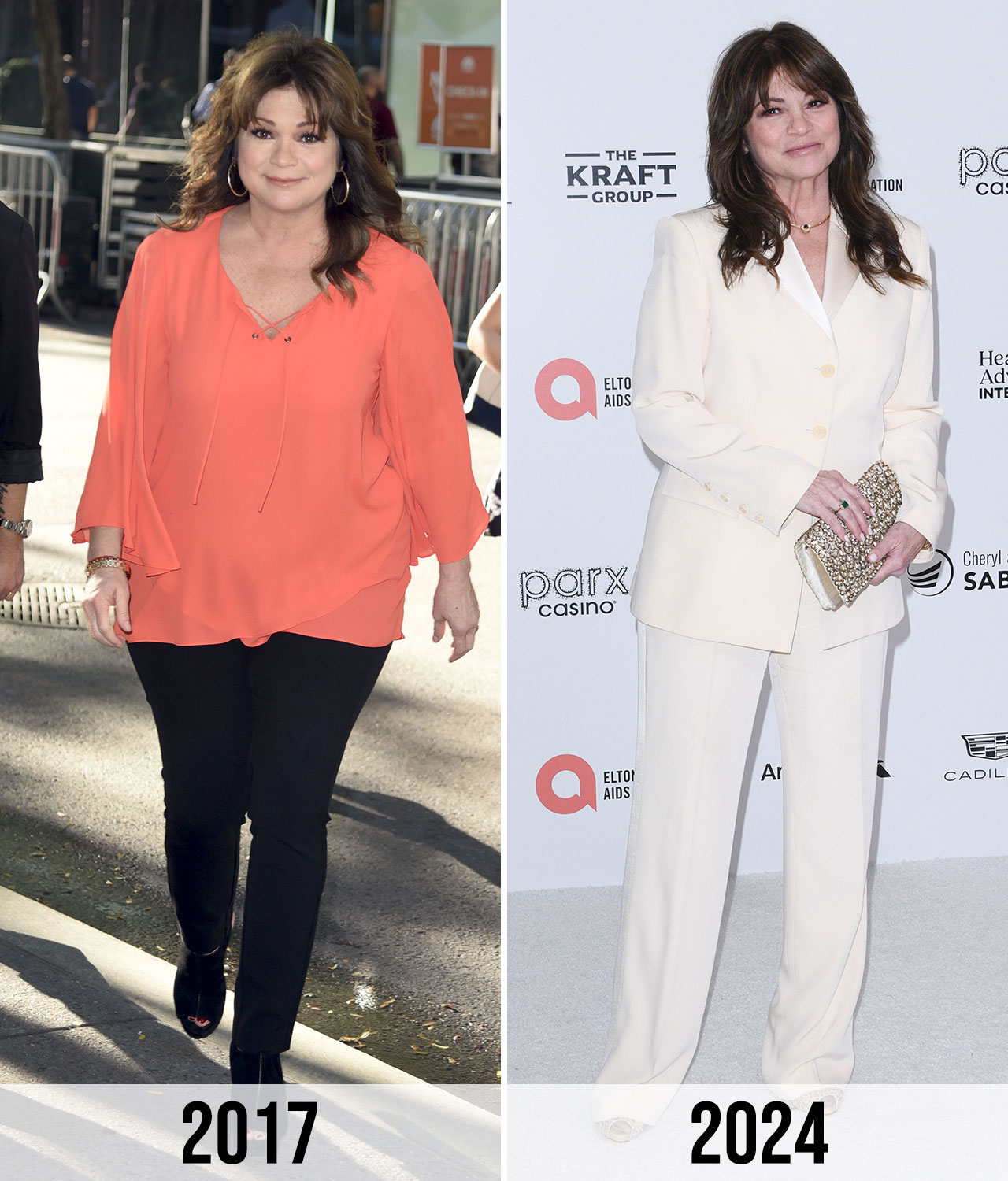 Valerie Bertinelli 2017 to 2024 weight loss before and after