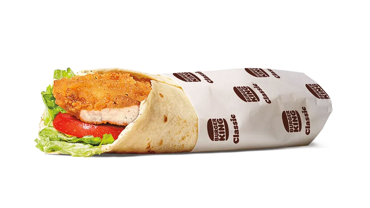 burger king chicken philly royal crispy wrap