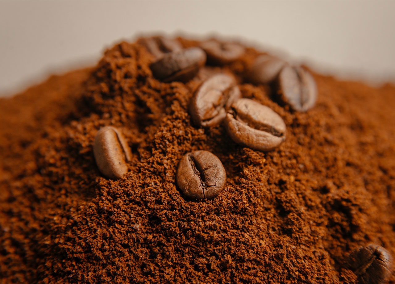 coffee grounds