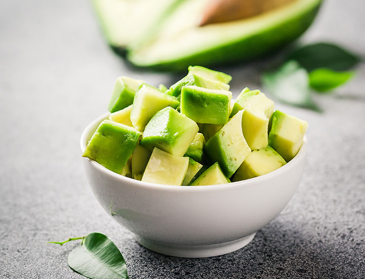 bowl of avocados