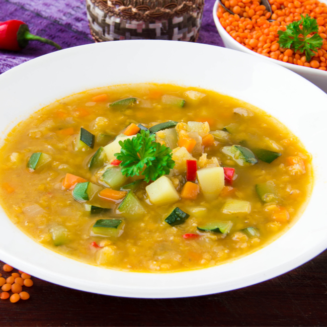 golden lentil soup