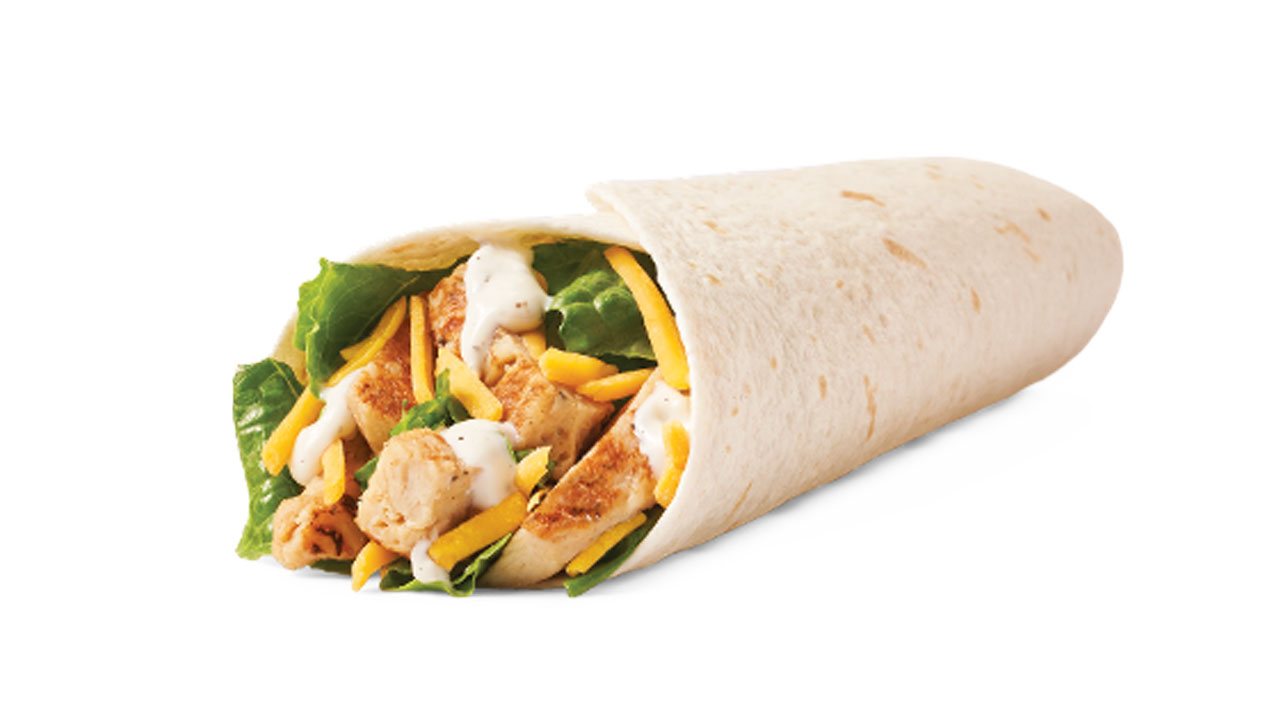 wendys grilled chicken ranch wrap