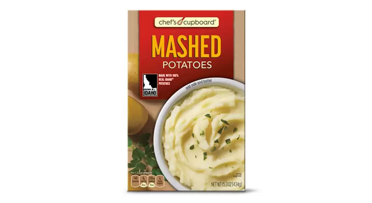 chefs cupboard instant mashed potatoes