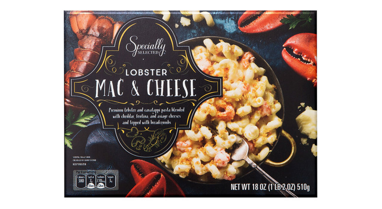 specially selected lobster mac cheese