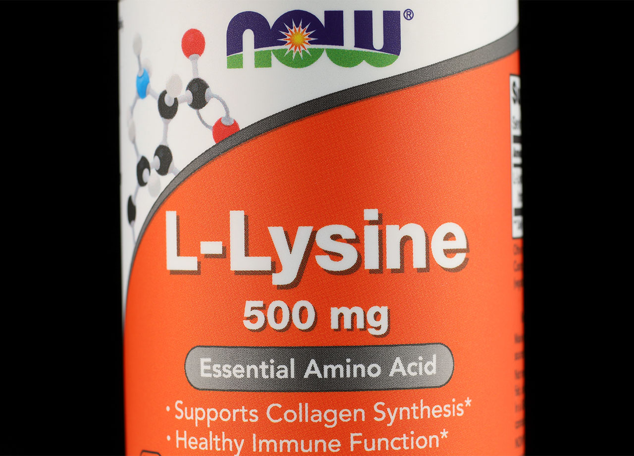 l-lysine bottle