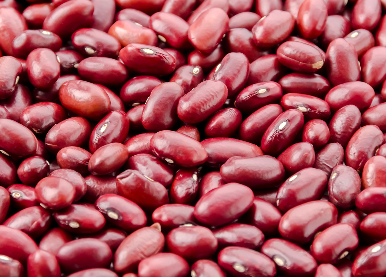 uncooked kidney beans