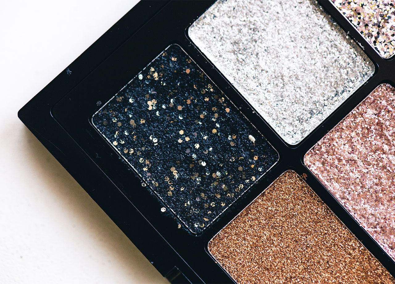 glittery eyeshadow palette