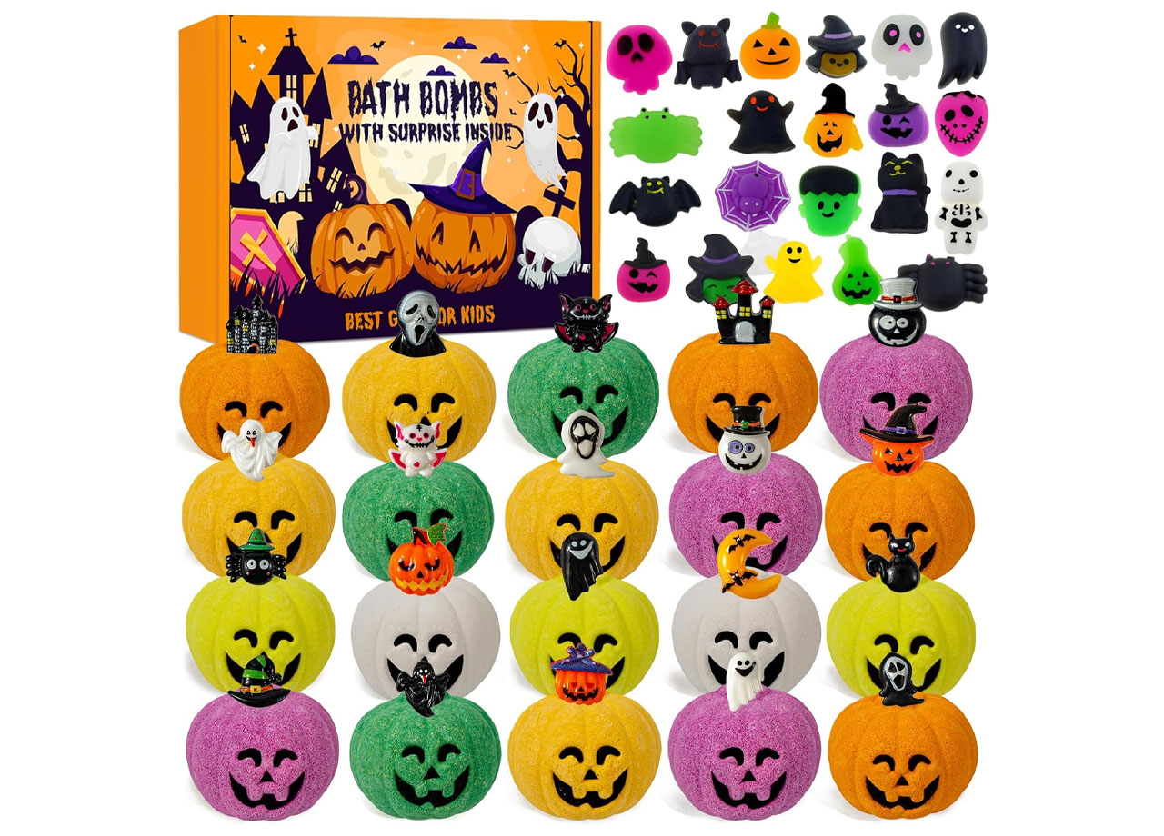 halloween bath bombs