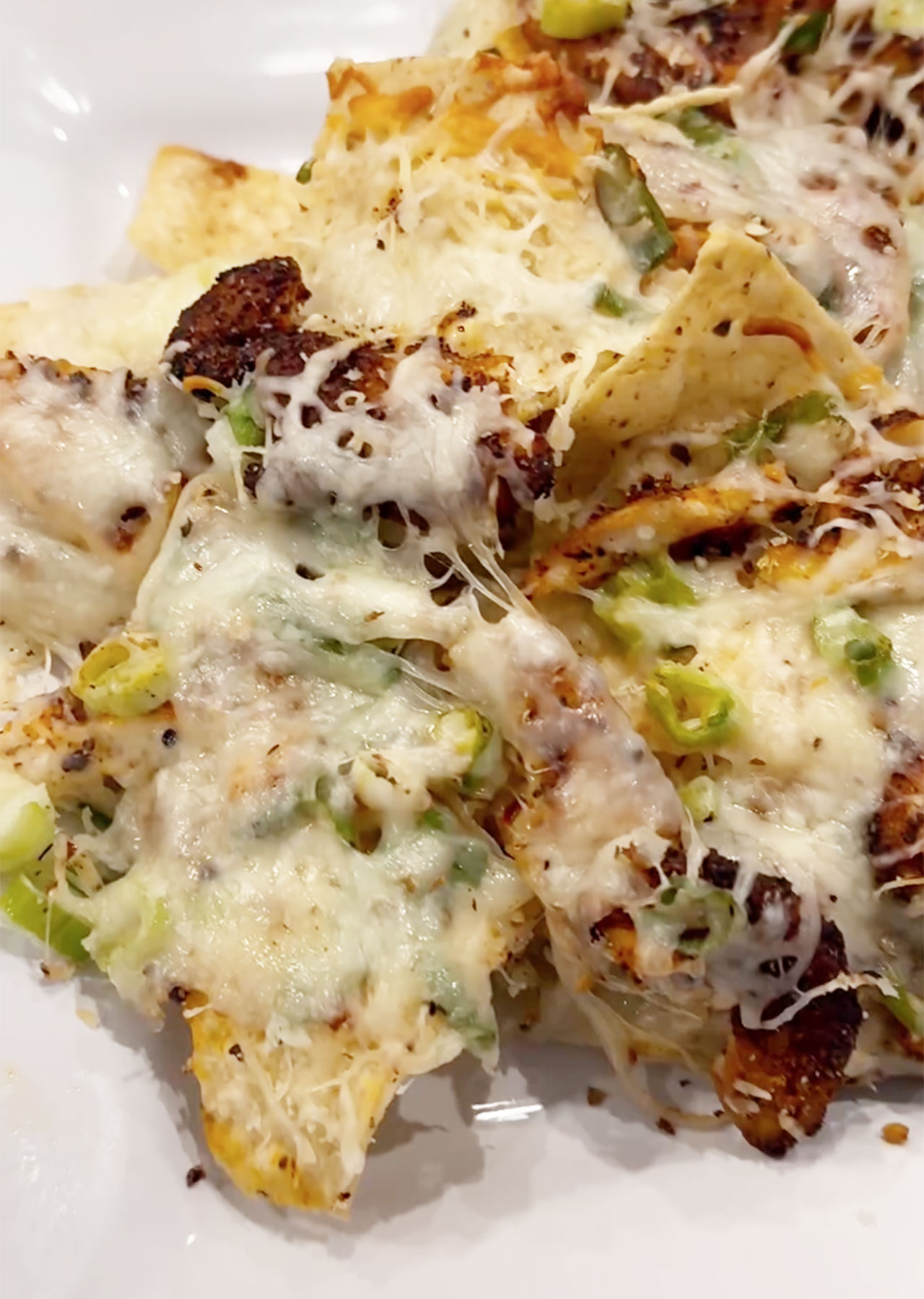 chicken caesar salad nacho recipe