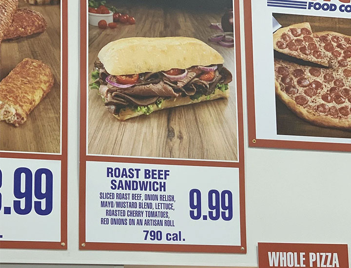 costco roast beef sandwich