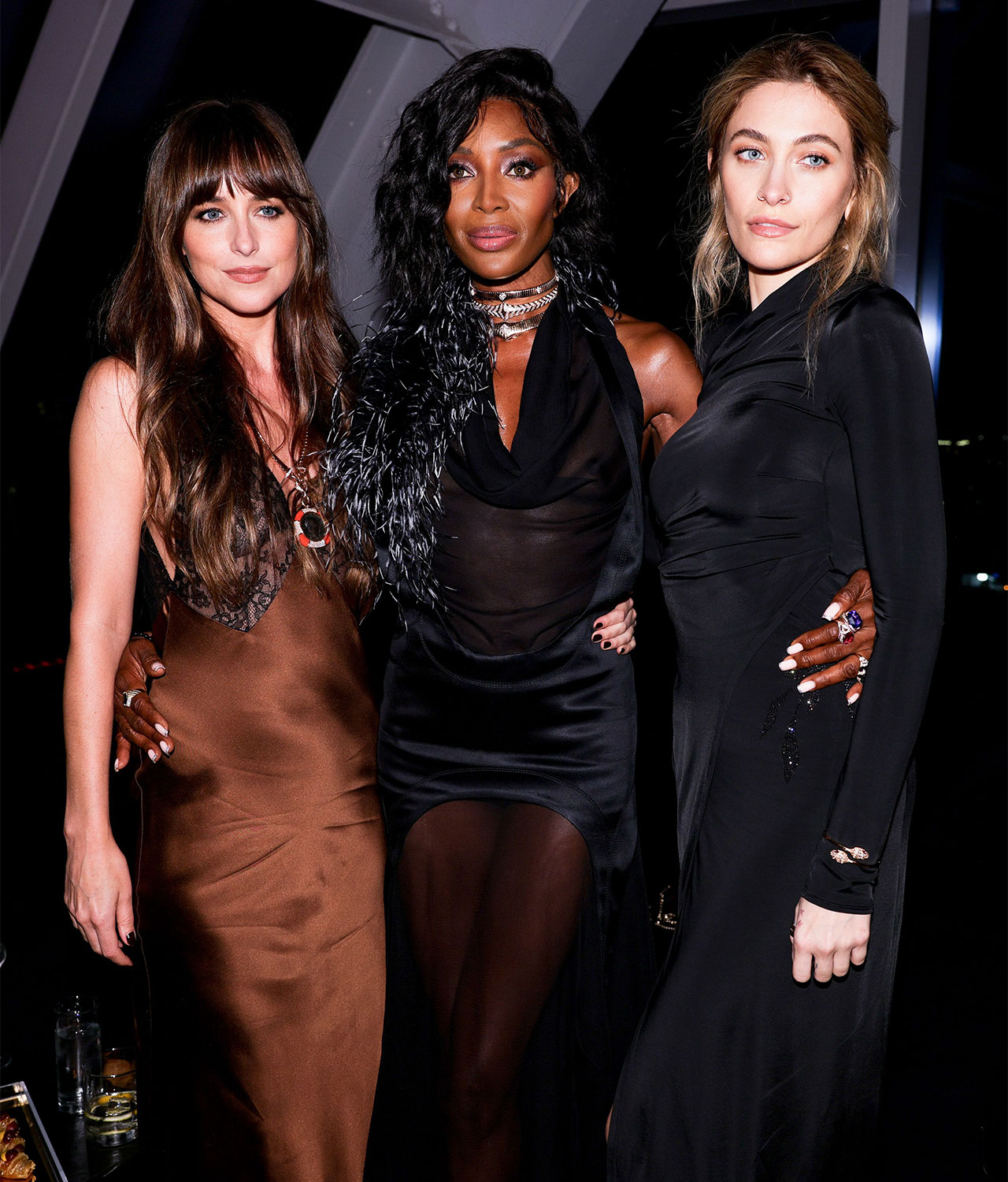 dakota johnson naomi campbell bulgari