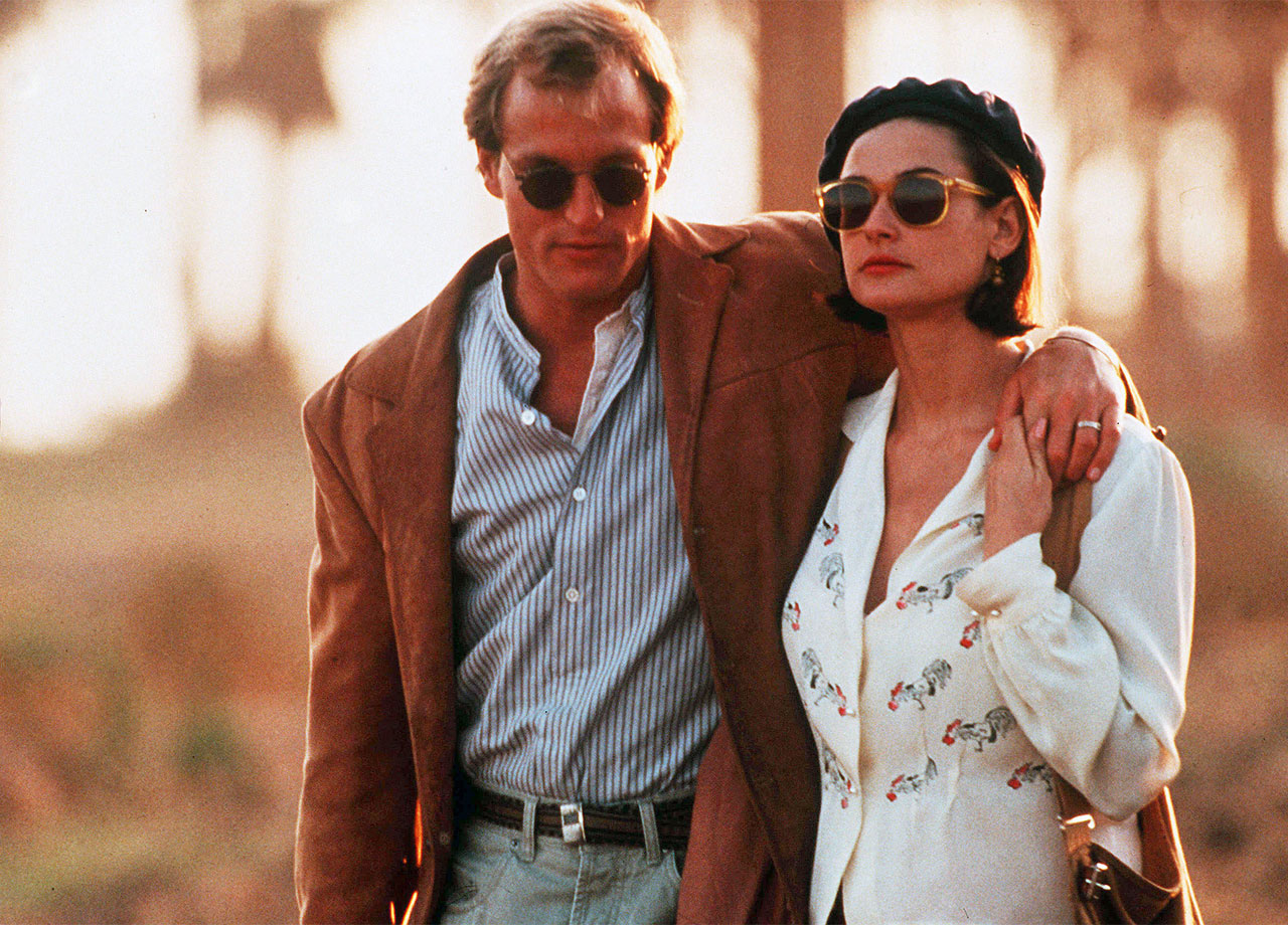 Demi Moore and Woody Harrelson in Indecent Proposal in 1993