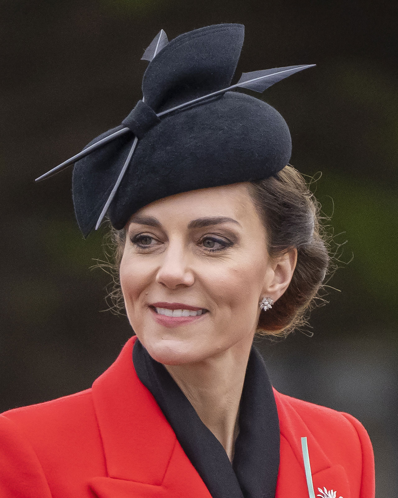 kate middleton 1st battalion welsh guard day parade