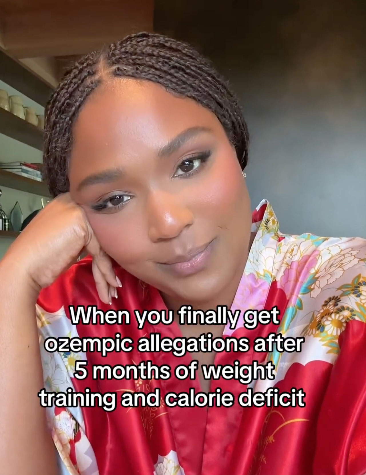 Lizzo Ozempic allegations weight loss Instagram video