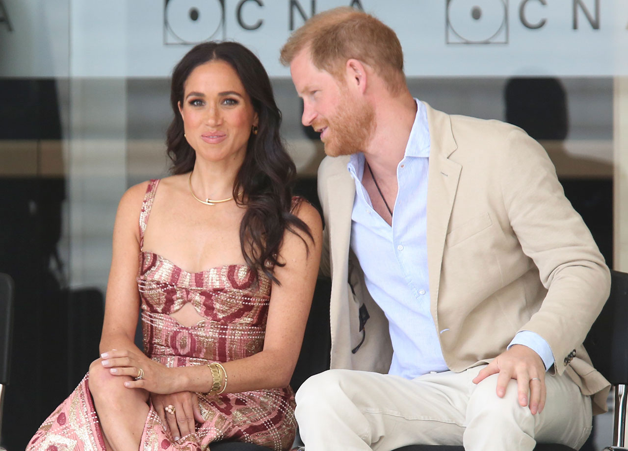 Meghan Markle and Prince Harry visiting Colombia