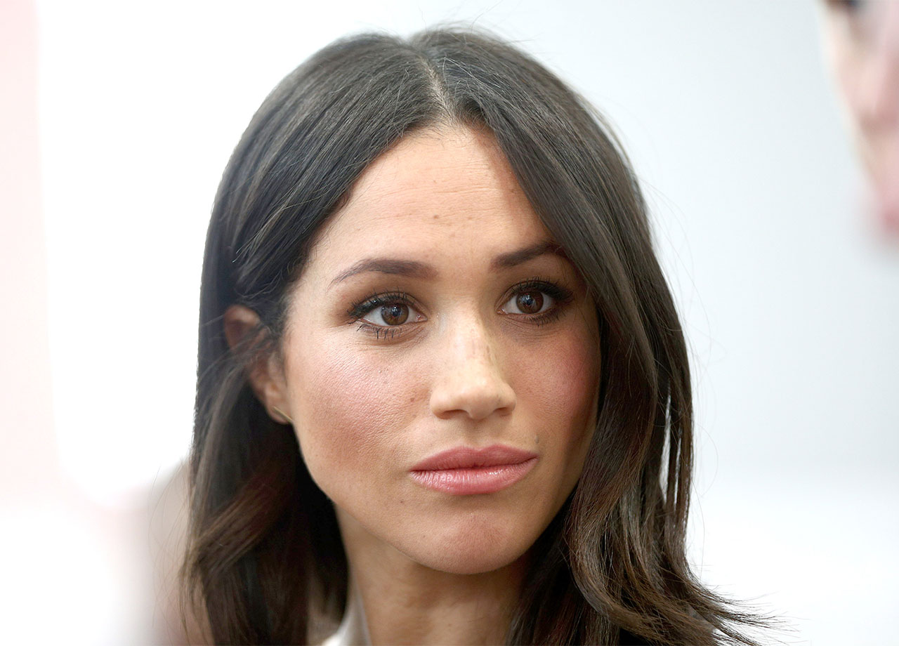 Meghan Markle during reception with delegates from the Commonwealth Youth Forum