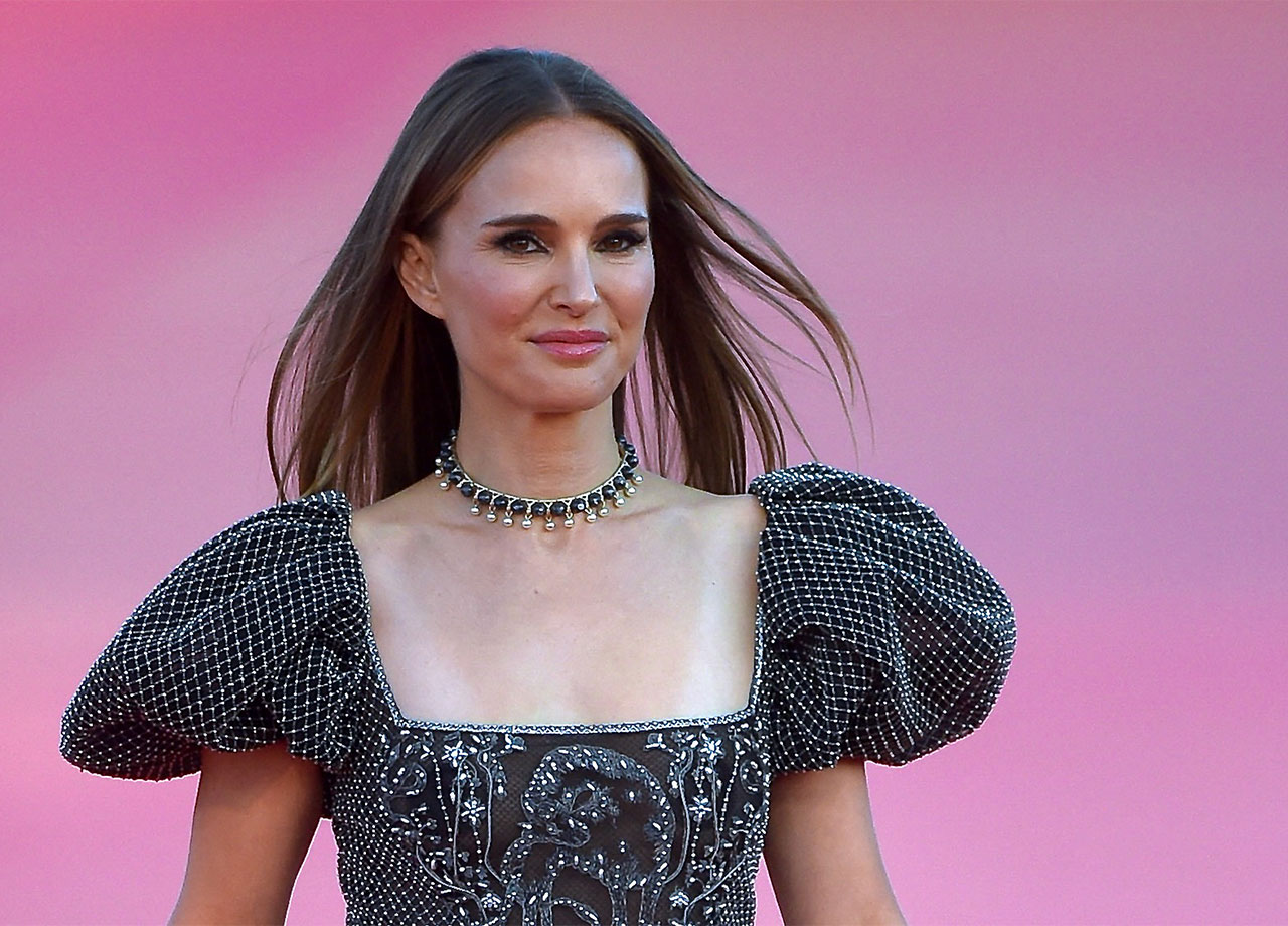 Natalie Portman Steals The Show In A MedievalInspired Embellished Gown