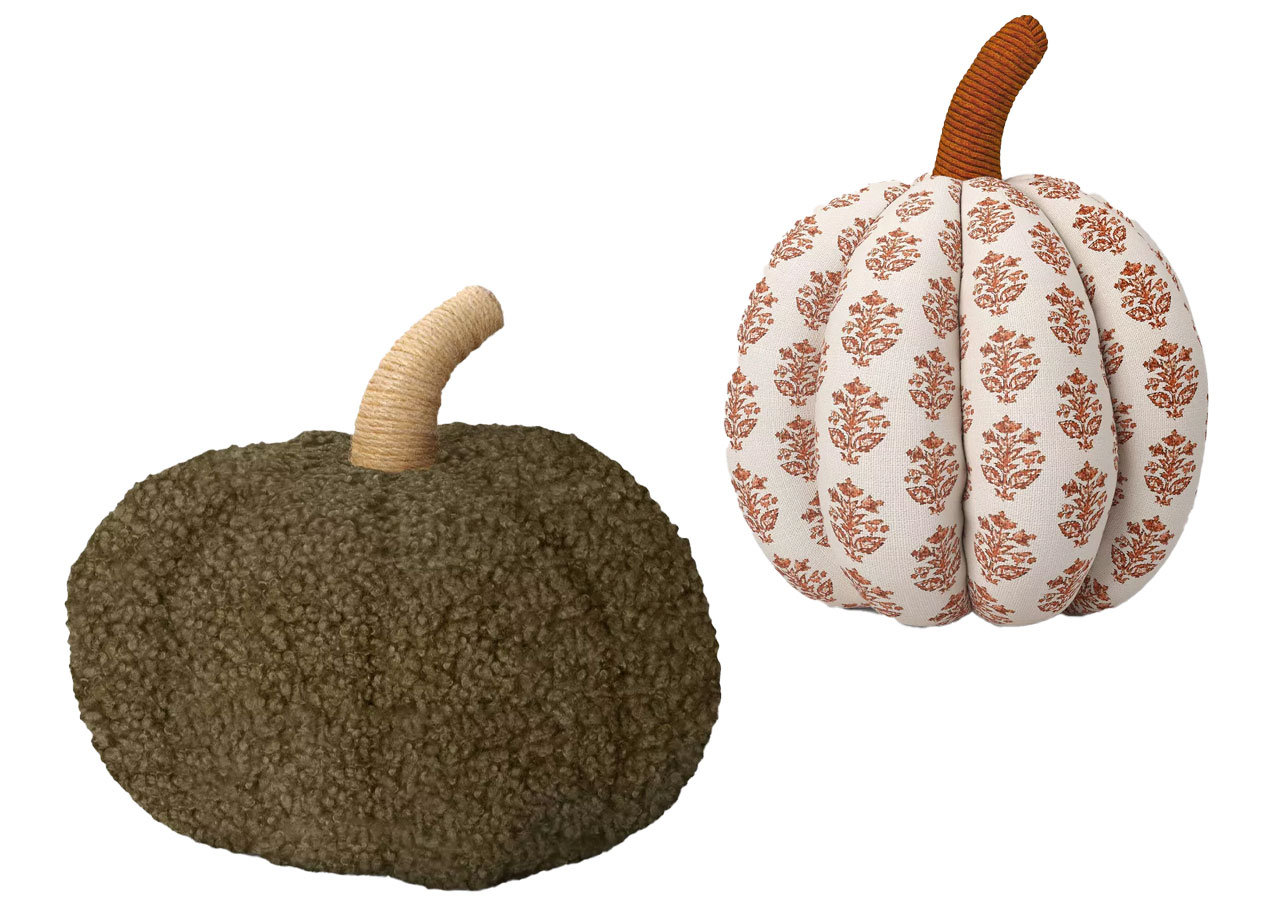 pumpkin pillows