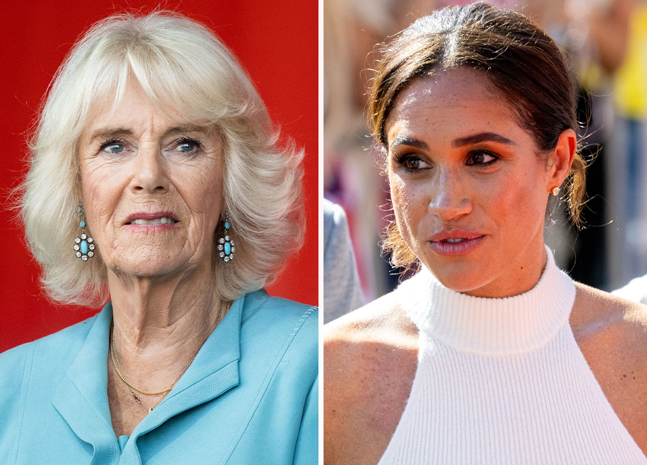 Queen Camilla and Meghan Markle