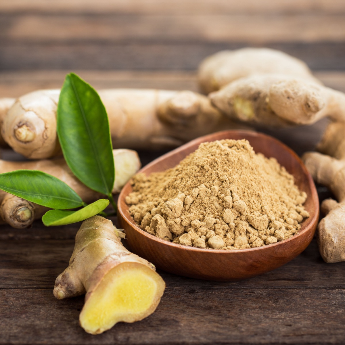 ginger root and powder