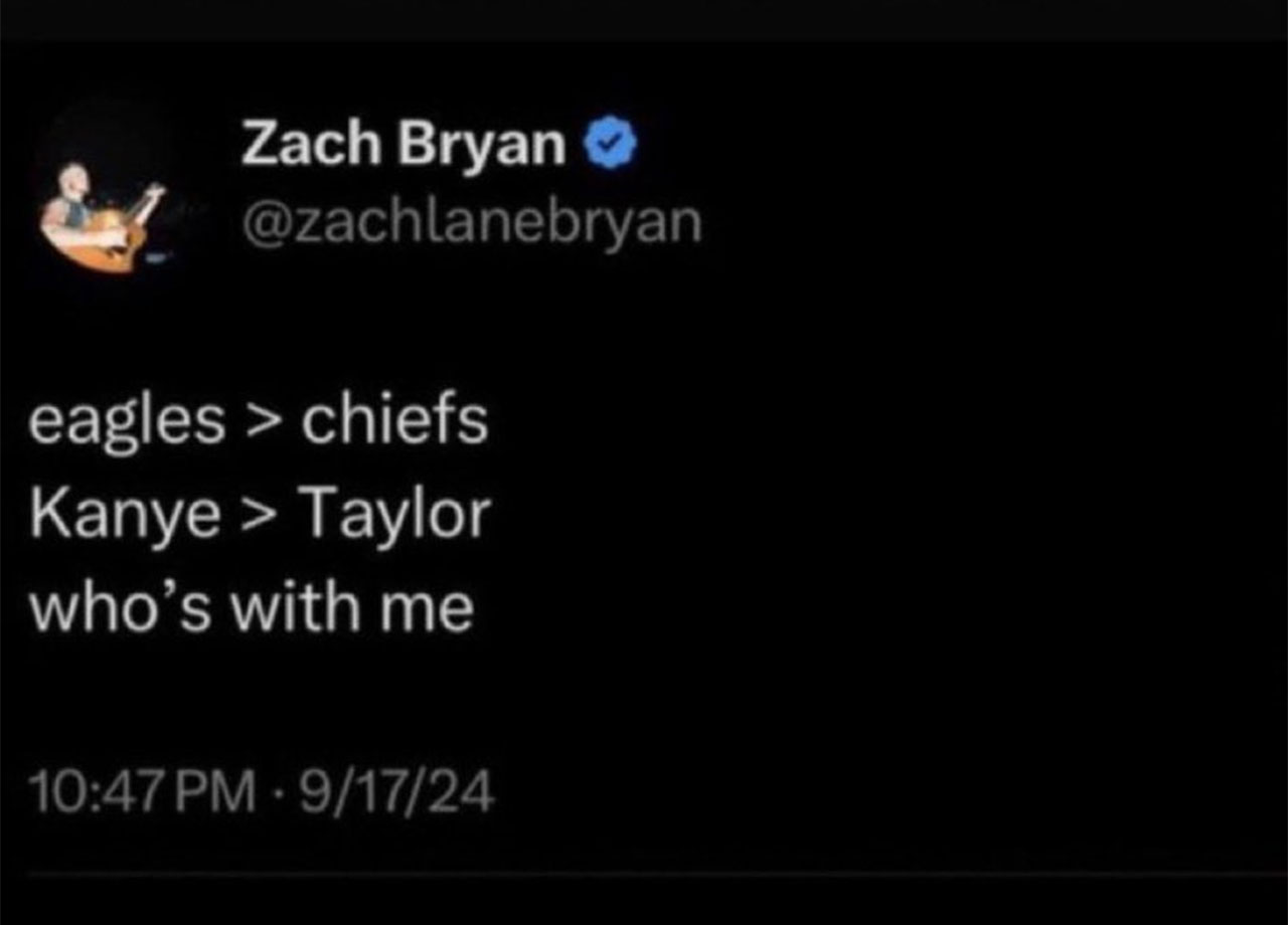 zach bryan tweet