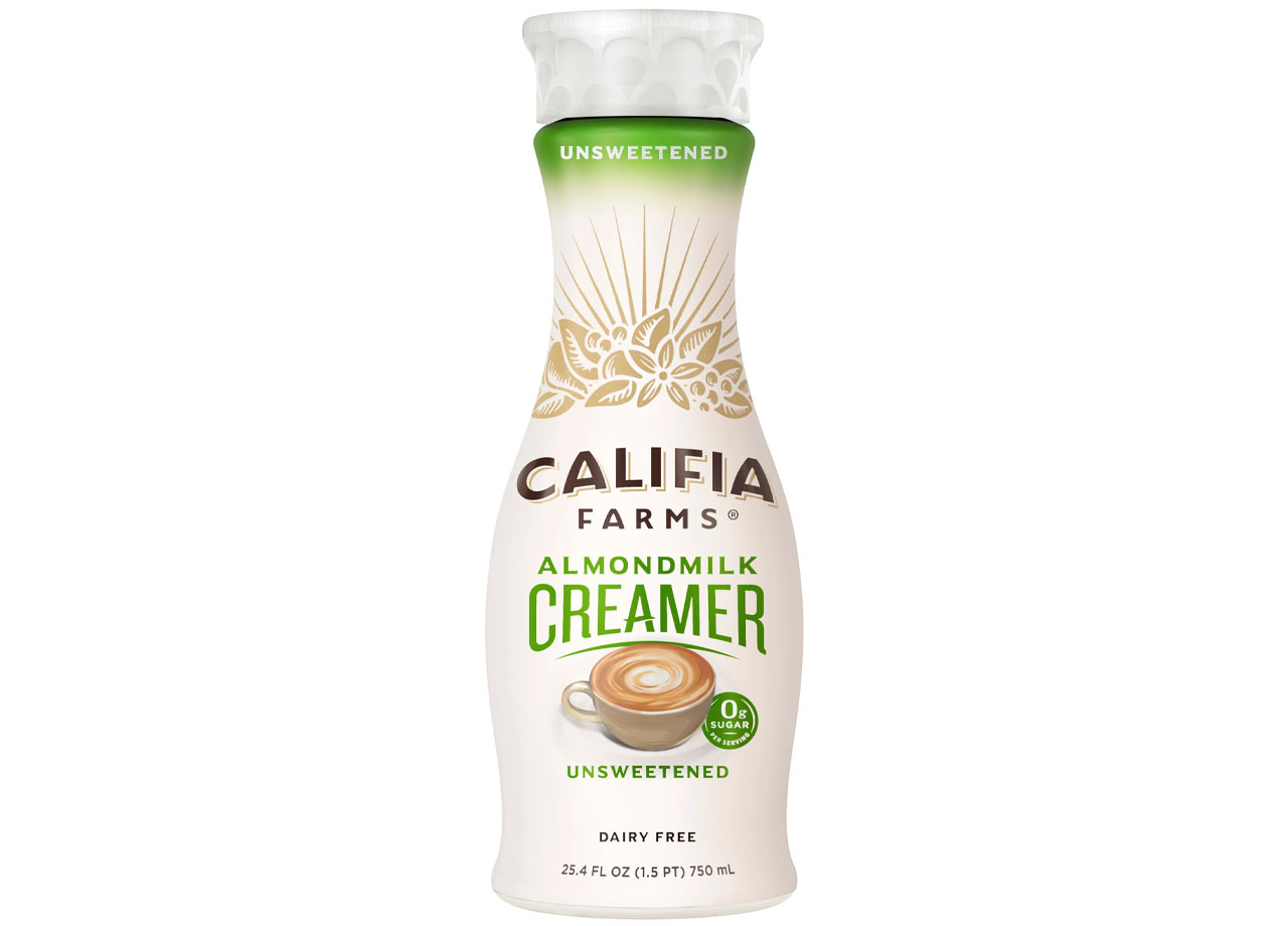 califia farms unsweetened almond milk creamer