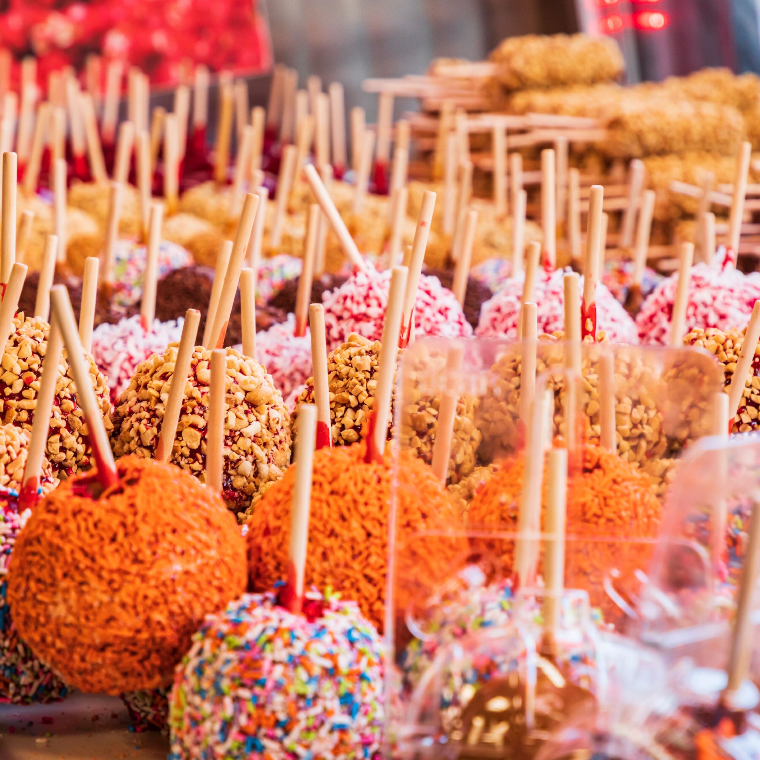 candy apples