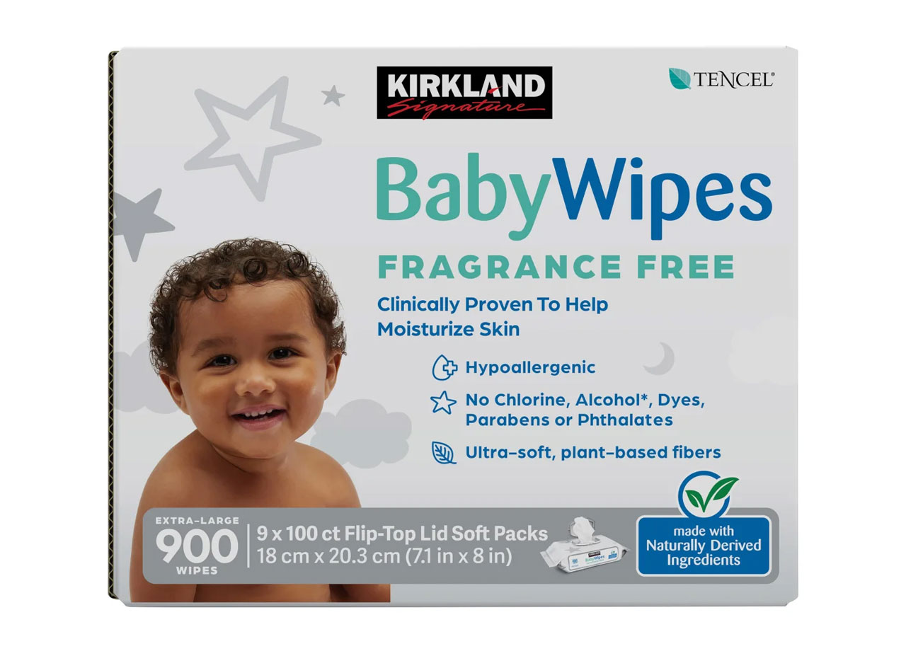 Kirkland signature baby wipes fragrance free