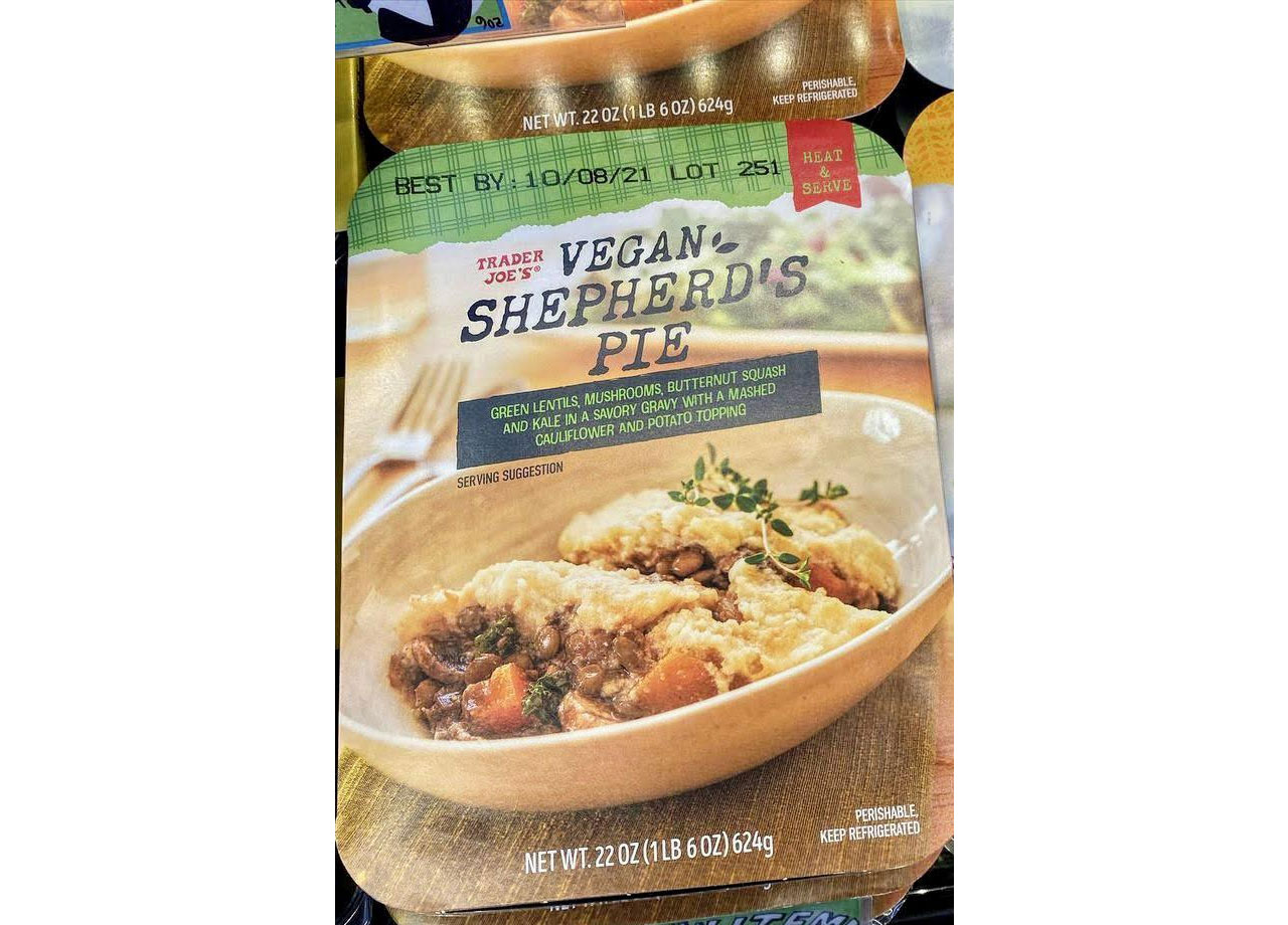 trader joes vegan shepherds pie