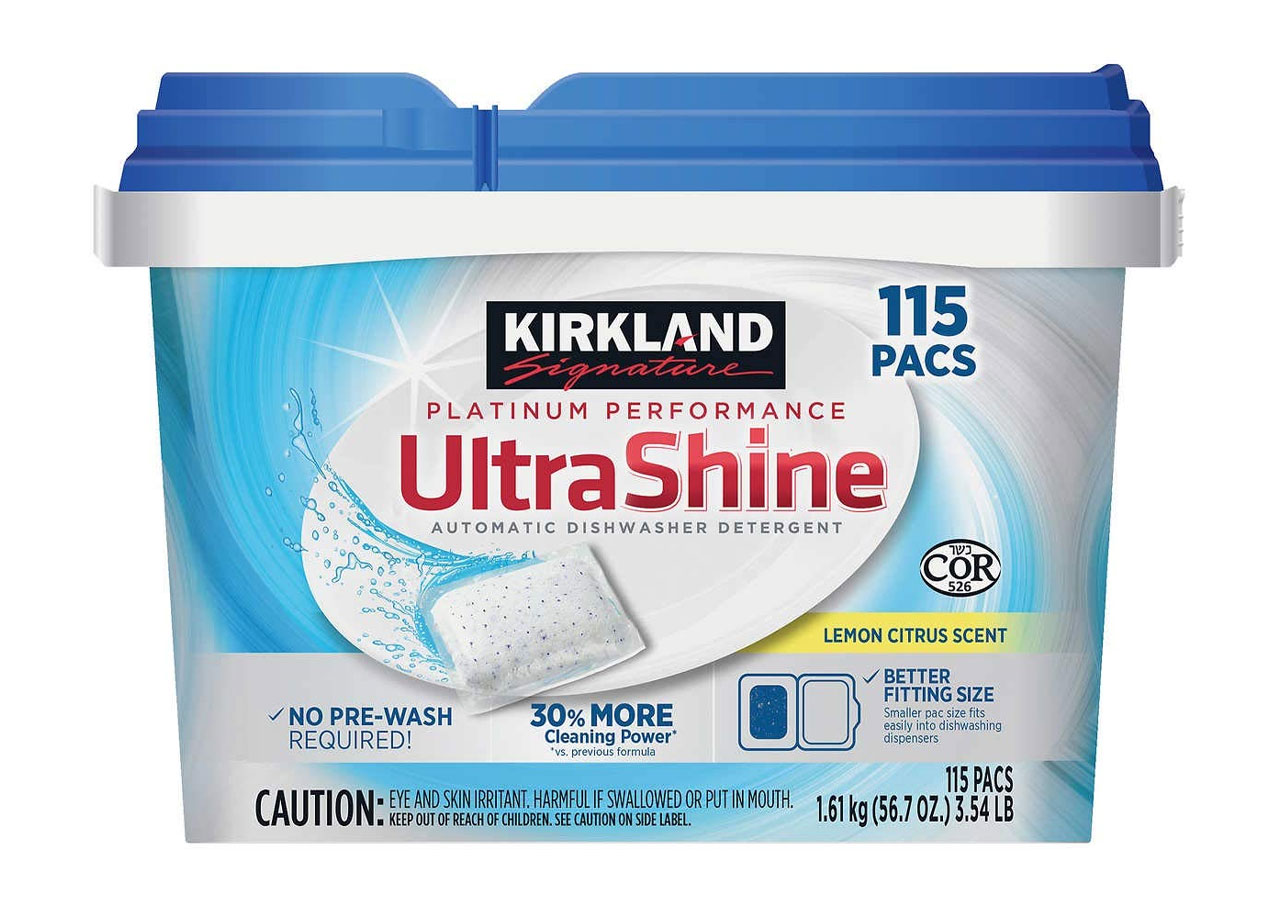 Kirkland dishwasher pods